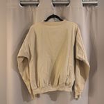 Source Unknown USA Festive Tan Sweater with Green and Red Accents Photo 1