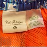 Lilly Pulitzer  Run Around Luxletic Short Bomber Blue Get Trunky Elephants Small Photo 3