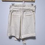 A New Day High Waist Tie-Front White Shorts Photo 3