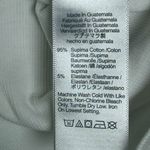 Madewell  Women’s White Ribbed Supima Cotton Preppy Tee Baby Tee Size XL Photo 2