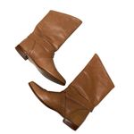 Frye Vintage tan leather pull on riding boots 9 Photo 5