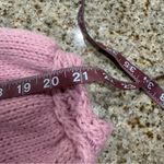 JustFashionNow Pink Patterned Chunky Knit Cardigan Sweater Wool XXL Photo 10