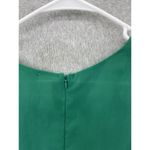 Toska  Women's Sleeveless Blouse Side cutout Solid Green Size Medium Photo 2