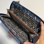 Sakroots  Blue & White Floral Crossbody Wallet Mini Purse Wristlet Clutch Phone Photo 5