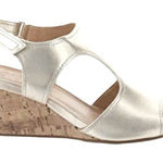 Naturalizer WOMENS CINDA WHITE SANDAL SIZE 9W Photo 0