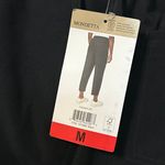 Mondetta High-Rise Textured Ankle Pants Photo 6