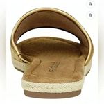 Aeropostale AEROSOLES Womens Beige Rope Wrapped Denville Round Toe Slip On Slide Sandals Photo 3