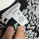 Carmen Marc Valvo  fitted knit‎ dress size XS Photo 2