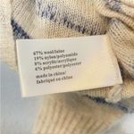 Pam & Gela  Wool Blend Striped Open Back Sweater Size L Photo 4