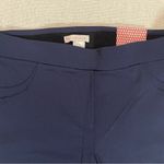 Dress Barn   | NWT Navy Blue Signature Fit Skinny Pull-On Pants | Size 12 Photo 3