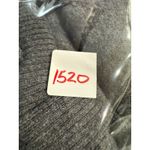 Nike Women's Gray V-Neck Long Sleeve Sweater Size L Cotton Wool Blend Photo 7