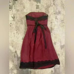 Women’s Burgundy Jordan Formal Dress Red Size 4 Photo 1