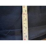 Madewell  Little Black Tie Shift Dress Women Medium Wedding Boxy Neutral Shower Photo 7