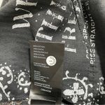 Free People NWT We The Free Jeans Size 25 ‎ Black Curvy Siren Low Rise Straight Photo 8