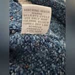 Dress Barn  Women's Heathered Blue V-Neck Sweater Photo 4