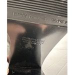 NAPOLEONI Italian Handcrafted block Mid Calf Leather black Boots Sz 39 US 8 Photo 3