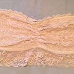 Aerie Lace Cream Bandeau Bralette Photo 0