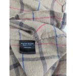 Jenni Kayne  Plaid Button Down Shirt XS Beige Blue Red Long Sleeve Casual Cotton Photo 6