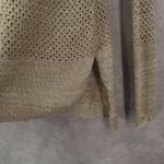 Jack by BB Dakota  Tan Linen Cotton Pullover Knit Preppy Sweater Small Photo 6