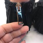 Diane Von Furstenberg  "PALOMA" BLACK SUEDE FRINGE THONG SANDALS (6/6.5) Photo 11