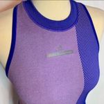Adidas Stella McCartney seamless tank top Sz M purple blue Size M Photo 2