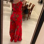 Forever 21 NWT  Floral Strapless Jumpsuit Photo 1