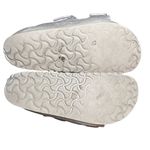 Birkenstock Arizona EVA Gray/Silver Sandals EU 37 Metallic Silver Photo 3
