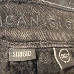 American Eagle low rise flare baggy black jeans 6 long Photo 2