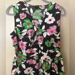 Who What Wear Floral High Low Dress MIDI Wrap Dress Photo 2