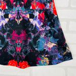 Nicole Miller  Women's Size S Sleeveless Fit Flare Dress Bold Floral Print Photo 10