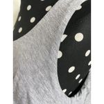 Soft Surroundings Womens Dress Petite XS Gray Tiered Darcie Sleeveless Stretch Photo 5