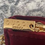 Gucci GWP Velvet Makeup Crossbody Bag in Burgundy Photo 5