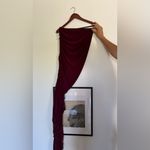 Norma Kamali  One-Shoulder plum Dress Photo 4