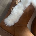 SO New!  Fur Boots Tan Sz 6 Photo 9