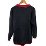 Tiara International Tiara Vintage Ugly Christmas Tree Sweater Pullover Size Large  Heavy Knit Photo 3