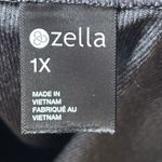 Zella  Womens 1X Gray Long Sleeve Athletic‎ Top Activewear Running Photo 3