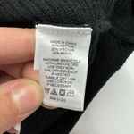 1. State  Sweater Womens Medium Black Balloon Sleeve Ribbed‎ Knit V Neck Photo 6