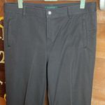 Ralph Lauren High Rise Stretch Straight Leg Belt Petite Trouser Pant Equestrian Photo 3