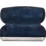 American Optical Aluminum Spectacles Glasses Case Vtg Cosplay 5.5" Silver Photo 0