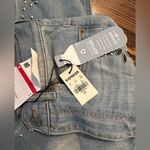 EXPRESS  Ankle legging Jean super high rise studded Photo 2