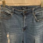 Wax Jean Women's Light Blue‎ Ripped Skinny Jeans Blue Size 16 Photo 1