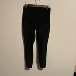 Koral  Playa Mid Rise Textured Mesh Panel Legging in Black- Size Medium Photo 1