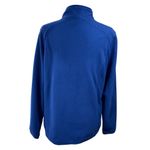 L.L. Bean Women's 1/4 Zip Pullover Fleece Top Blue XL Extra Large Mock Neck Photo 2