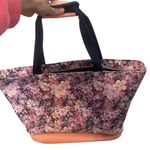 💕 2 For $10 NWOT No Brand Floral Weekender Tote Bag Photo 0