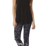 NWT New Peony Me Yoga Pilates Barre Jumper Leggings S Jumpsuit One Piece Top Wal Black Photo 0