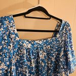 Draper James  - Maren Top in Bluebell Shadow Floral 1X Photo 2