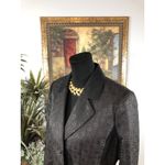 Le Suit Women’s Blazer Size 10 – Black Jacquard 3 Photo 4
