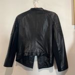 Halogen Black Leather Jacket. Size XL petite. Photo 8