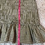 Veronica Beard  Aloya Smocked Gingham Skirt Size Large Photo 4
