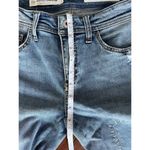 Anthropologie  Pilcro & The Letterpress Women's Patchwork Slim Boyfriend Jeans 26 Photo 11